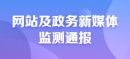 网站及政务新媒体检测通报